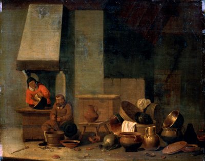 रसोई, 17 वीं सदी। द्वारा अज्ञात