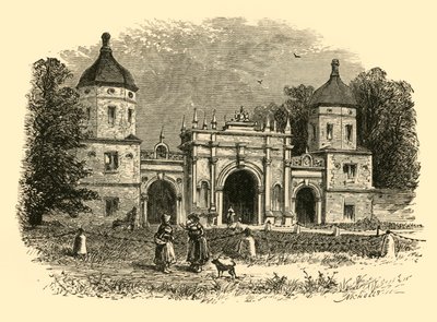 लॉज, बर्गली पार्क, 1898। द्वारा अज्ञात