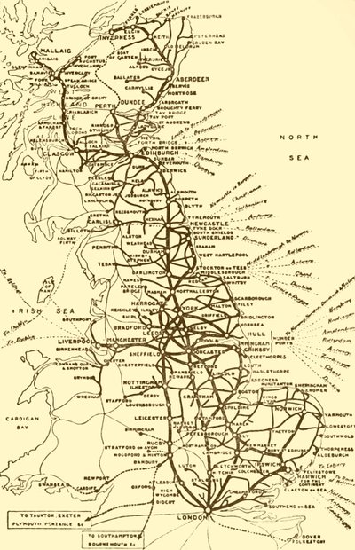 द लंदन एंड नॉर्थ ईस्टर्न रेलवे, 1930। द्वारा अज्ञात