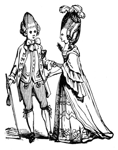 द मैकरोनीज़, 1772, 1910 द्वारा अज्ञात