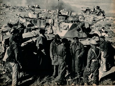 एल डूडा में बैठक। 26 नवंबर को टोब्रुक गैरीसन ने एल डूडा, 1941 1944 को लिया द्वारा अज्ञात