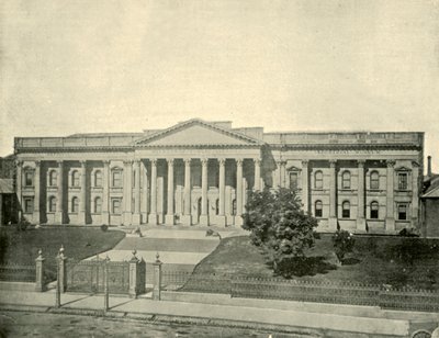 मेलबोर्न पब्लिक लाइब्रेरी, 1901। द्वारा अज्ञात