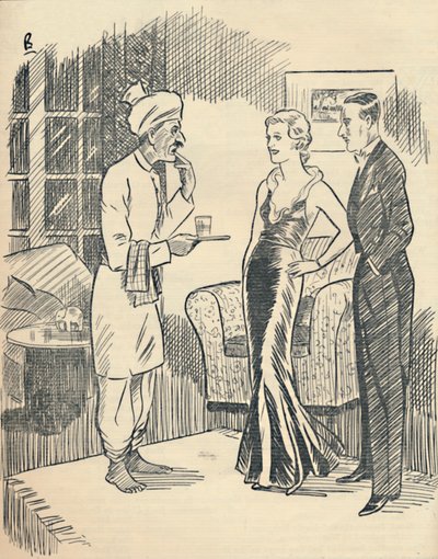 Memsahib ने अपने नव-अधिग्रहित हिंदुस्तानी ..., 1936 को प्रसारित किया। द्वारा अज्ञात