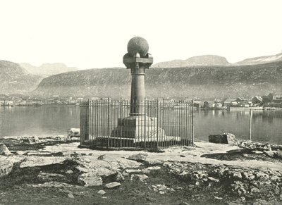 द मेरिडियन कॉलम, हैमरफेस्ट, नॉर्वे, 1895। द्वारा अज्ञात