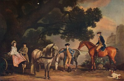 द मिल्बेके एंड मेलबोर्न फैमिलीज, c1796, 1929 द्वारा अज्ञात