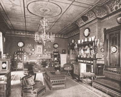 द मॉर्निंग रूम, क्लेरेंस हाउस, लंदन, 1894। द्वारा अज्ञात