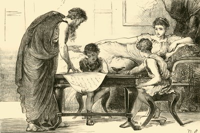 1890 में द मदर ऑफ द ग्रैची। द्वारा अज्ञात