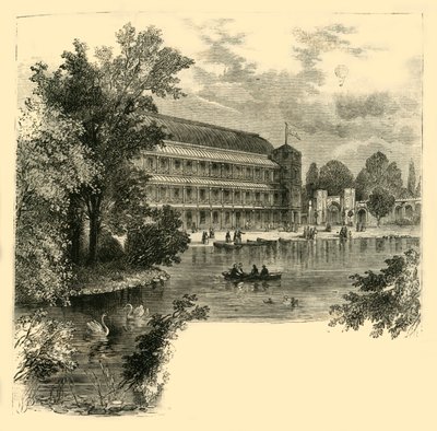 द संगीत हॉल, सरे गार्डन, c1878। द्वारा अज्ञात