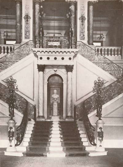 राष्ट्रीय पुस्तकालय सीढ़ी, 1914 द्वारा अज्ञात