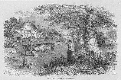 द ओल्ड एफ़्रा मिल्क हाउस, c1880, 1912 द्वारा अज्ञात
