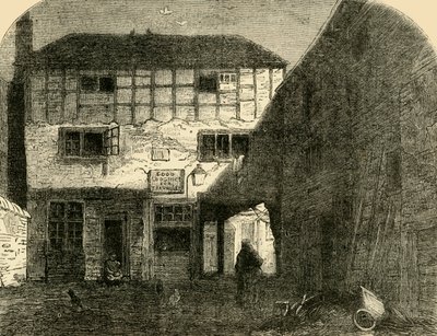 ओल्ड रेड लायन, फ्रंट से, c1872। द्वारा अज्ञात