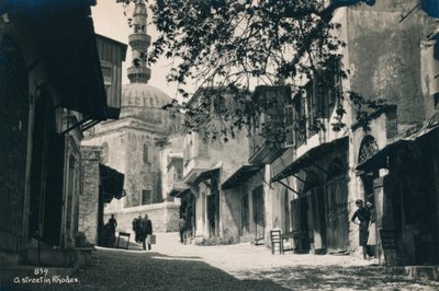 द ओल्ड टाउन ऑफ़ रोड्स, ग्रीस, 1936 द्वारा अज्ञात