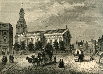 द पेरिश चर्च, ग्रीनविच, c1878 द्वारा अज्ञात