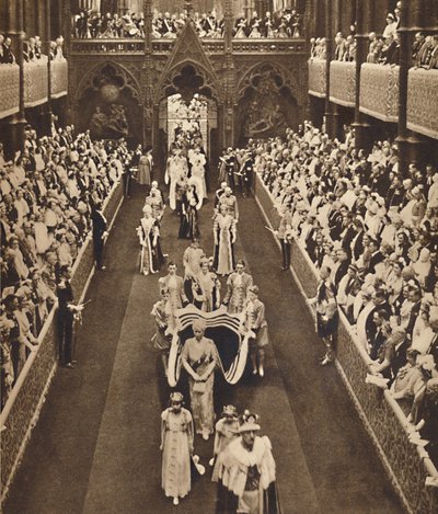 द क्वीन मदर्स जुलूस, 12 मई 1937 द्वारा अज्ञात
