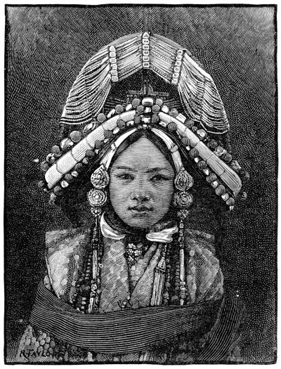 सिक्किम की रानी, 1889 द्वारा अज्ञात