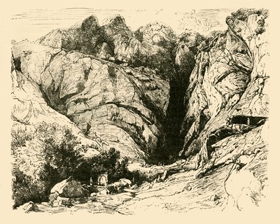 द वाल्फी ऑफ द गल्स ऑफ रिपुल्से का रवीन, 1890। द्वारा अज्ञात