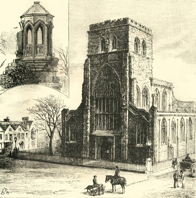 द रेफ़रियरी पल्पिट। एबी चर्च, 1898। द्वारा अज्ञात