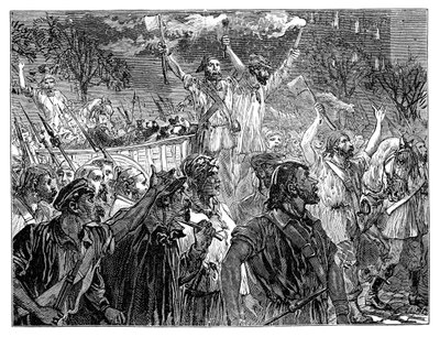 पेरिस में क्रांति, 19 वीं सदी, 1900 द्वारा अज्ञात