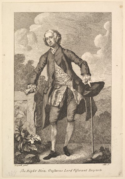 सही सम्मान। गुस्तावस लॉर्ड विस्काउंट बॉयन एंड सी।, 1794। द्वारा अज्ञात