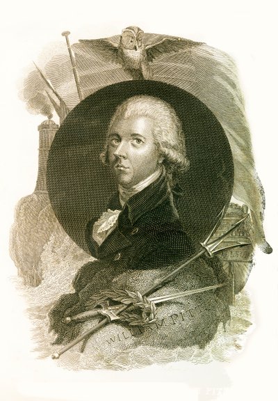 द राइट माननीय विलियम पिट, 1759-1806, 1816। द्वारा अज्ञात