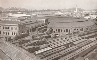 ब्राजील के सेंट्रल रेलवे का रियो डी जनेरियो टर्मिनस, 1914 द्वारा अज्ञात