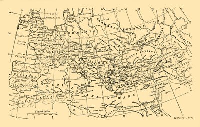ऑगस्टस के तहत रोमन साम्राज्य, c1930। द्वारा अज्ञात