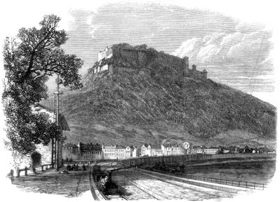 जर्मनी के ड्रेसडेन, 1866 के पास एल्बे नदी पर कोनिस्टीन का सैक्सन किला द्वारा अज्ञात