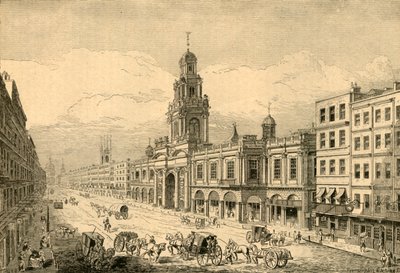 द सेकेंड रॉयल एक्सचेंज, कॉर्नहिल, 1897। द्वारा अज्ञात
