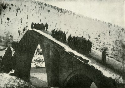 अल्बानिया, 1919 के माध्यम से उनके पीछे हटने पर सर्बियाई सेना के जनरल स्टाफ। द्वारा अज्ञात