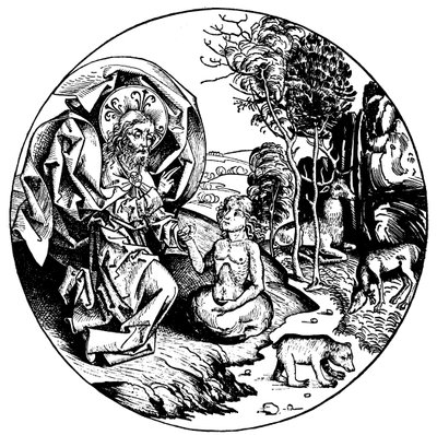 सृष्टि का छठा दिन, 1493 द्वारा अज्ञात