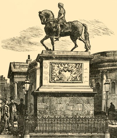 द स्टैच्यू ऑफ़ विलियम III, 1898। द्वारा अज्ञात