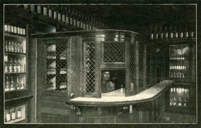 द ज़ार्स पब्लिक हाउस, नो मीन्स एन अट्रैक्टिव लाउंज, 1901। द्वारा अज्ञात