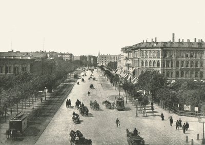 द वेस्टरबोर्गेड, कोपेनहेगन, डेनमार्क, 1895। द्वारा अज्ञात