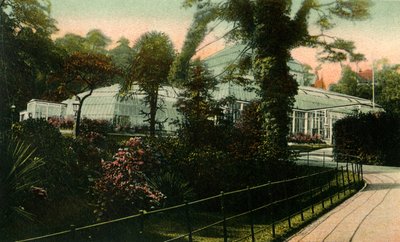 द विंटर गार्डन, बोर्नमाउथ, 1905। द्वारा अज्ञात