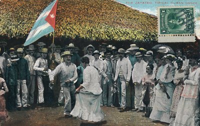 जैपेतो टिपिकल क्यूबन डांस, c1910। द्वारा अज्ञात