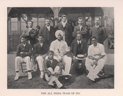 1911 1912 की अखिल भारतीय क्रिकेट टीम द्वारा अज्ञात