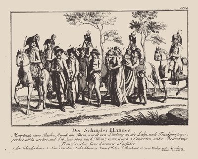शिन्दरहंस की गिरफ्तारी, 1802। द्वारा अज्ञात