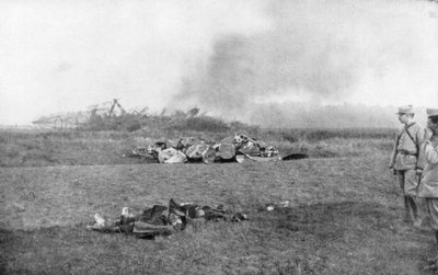 ज़ेपेलिन LZ93 L44, सेंट क्लेमेंट, फ्रांस का शव, 20 अक्टूबर 1917 द्वारा अज्ञात
