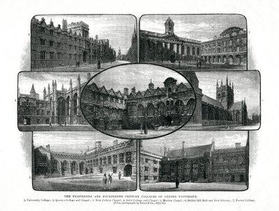 1895 में ऑक्सफोर्ड विश्वविद्यालय के कॉलेज द्वारा अज्ञात