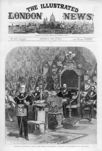 द इलस्ट्रेटेड लंदन न्यूज़ का कवर, 8 मई 1875 द्वारा अज्ञात