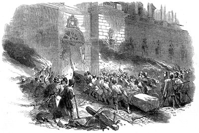 बर्लिन में शस्त्रागार में भीड़ भीड़, प्रशिया में क्रांति, मार्च 1848 द्वारा अज्ञात