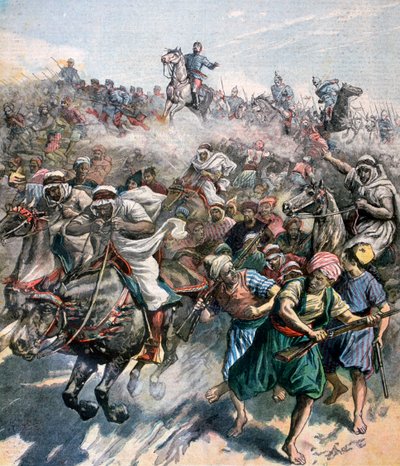 जनरल मार्गलो की मृत्यु, रिफ़ युद्ध, मोरक्को, 1893 द्वारा अज्ञात