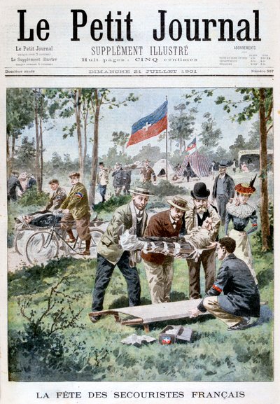 फर्स्ट-एड कार्यकर्ताओं के लिए भ्रूण, 1901 द्वारा अज्ञात