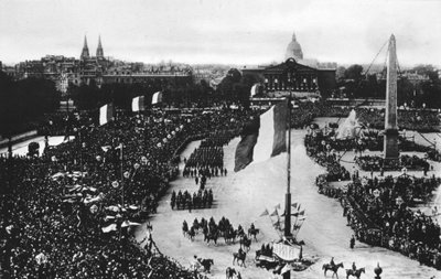 महान जीत परेड, पेरिस, फ्रांस, 14 जुलाई 1919 द्वारा अज्ञात