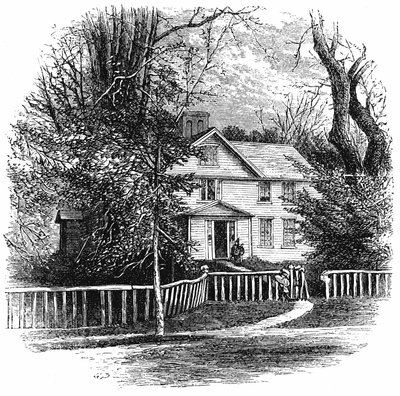 अमोस बेन्सन अल्कोट का घर 1799-1888, कॉनकॉर्ड, मैसाचुसेट्स, 1875 द्वारा अज्ञात