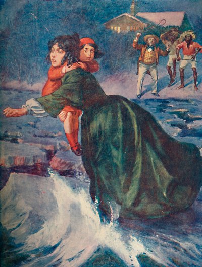 1929 में बर्फ के विशाल हरे टुकड़े को गिराया और कूटा गया द्वारा अज्ञात
