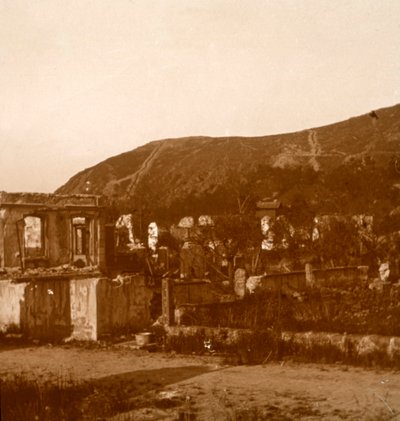 कियोस्क, मेटाज़रल, उत्तरी फ्रांस, c1914-c1918 द्वारा अज्ञात
