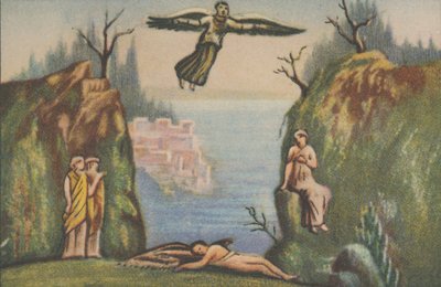 इकारस की किंवदंती, 1932। द्वारा अज्ञात
