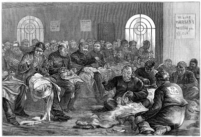 सुई-कमरा, क्लेरकेनवेल जेल, लंदन, 1874 द्वारा अज्ञात