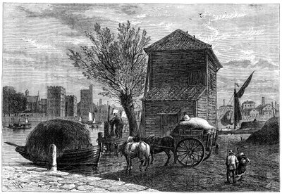 ओल्ड हॉर्सफ्री, लंदन, c1800 1891 द्वारा अज्ञात